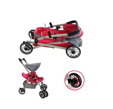 Baby Stroller – Adjustable Handle Pushchair
