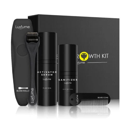 Beard Growth Serum Kit – Complete Beard Care Set