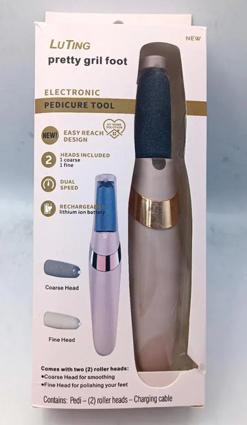 Electric Pedicure Foot File – Callus Remover