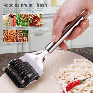 Stainless Steel Noodle Maker – Manual Pasta Roller