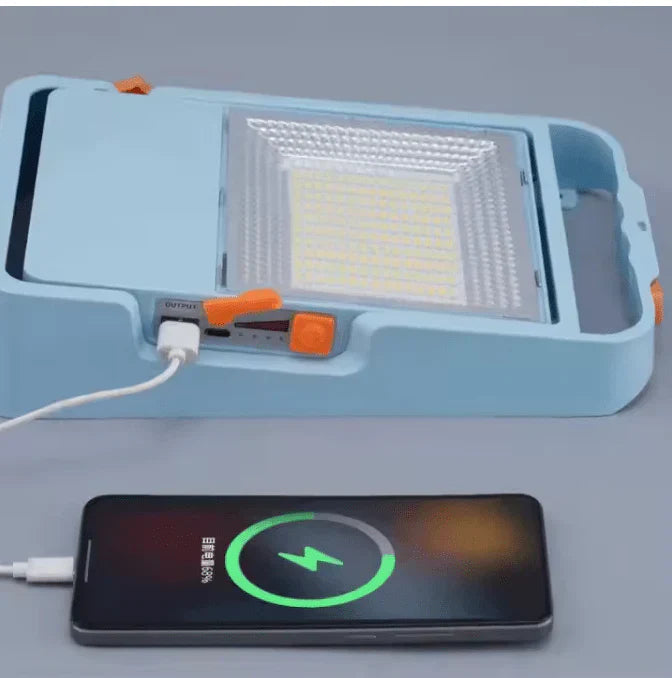 UXI Solar LED Floodlight – Outdoor Rechargeable Light